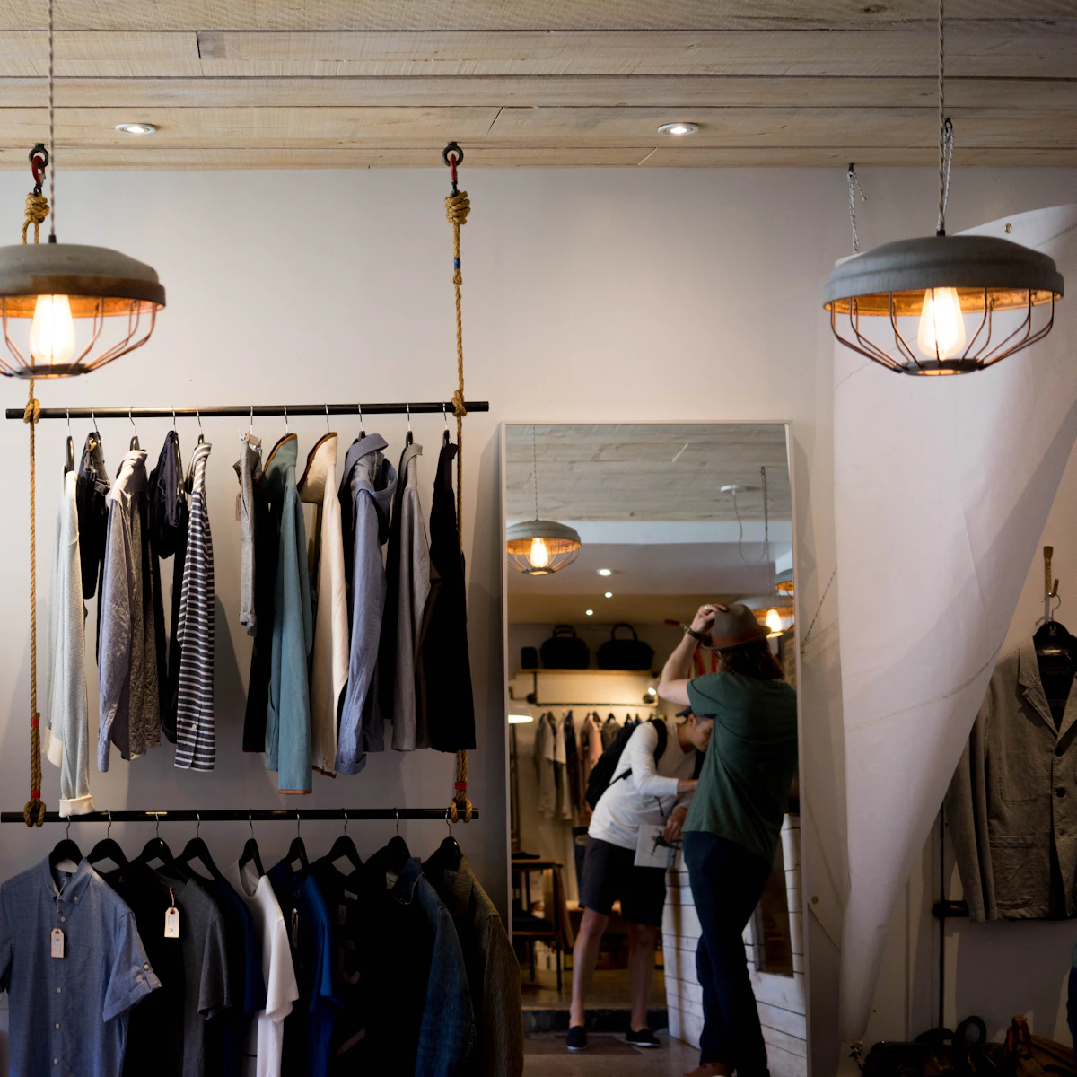 Vue d'ensemble de la boutique